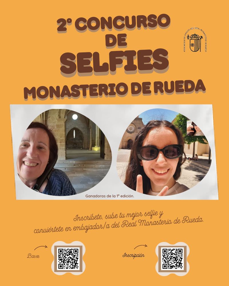 CARTEL 2º CONCURSO SELFIES MONASTERIO DE RUEDA